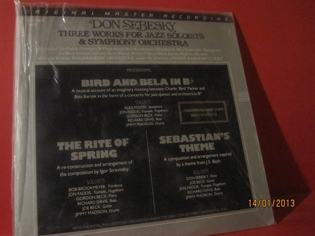 THREE WORKS FOR JAZZ SOLISTS & SYMPHONY ORCHESTRA 