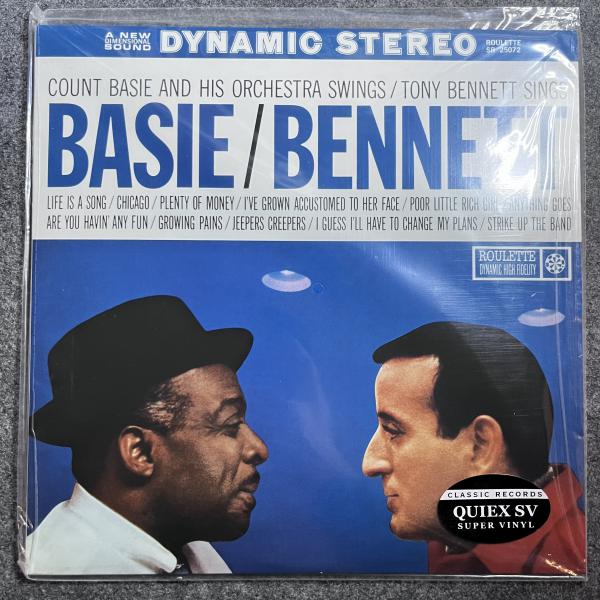 COUNT BASIE AND HIS ORCHESTRA SWINGS / TONY BENNETT SINGS 