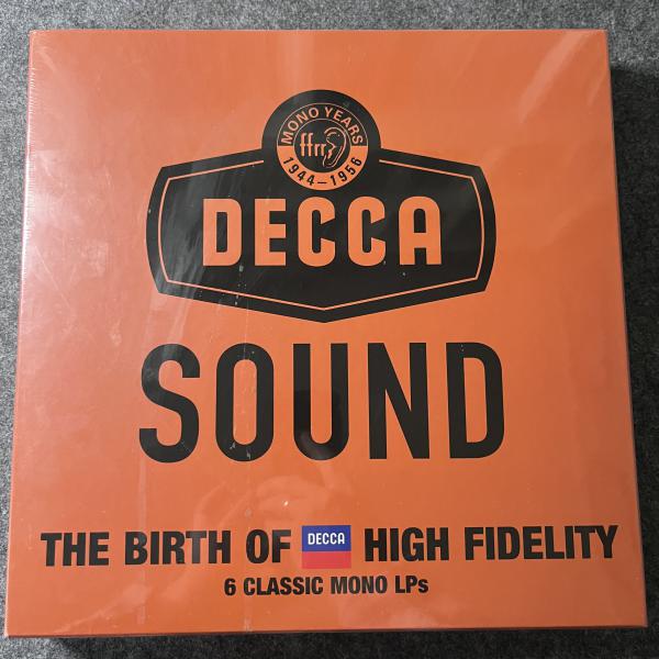 DECCA SOUND - THE BIRTH OF DECCA HIGH FIDELITY - 6 CLASSICAL MONO LPS 