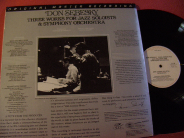 THREE WORKS FOR JAZZ SOLISTS & SYMPHONY ORCHESTRA 