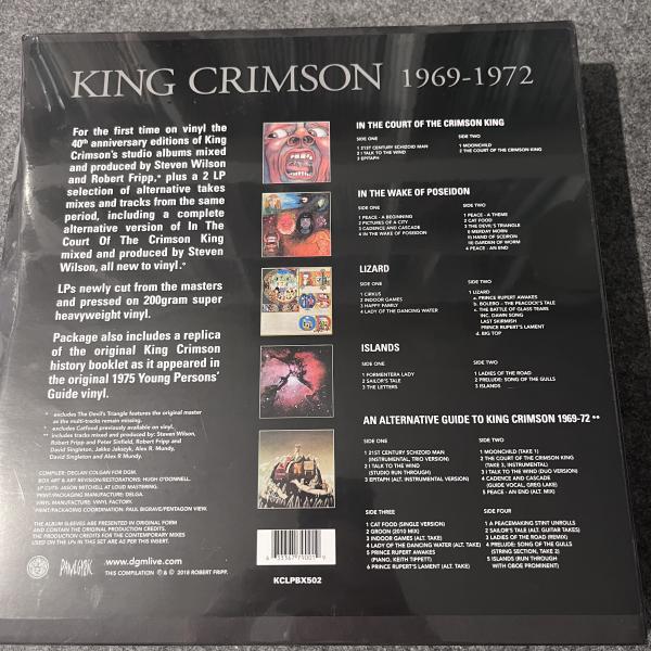 KING CRIMSON 1969-1972 