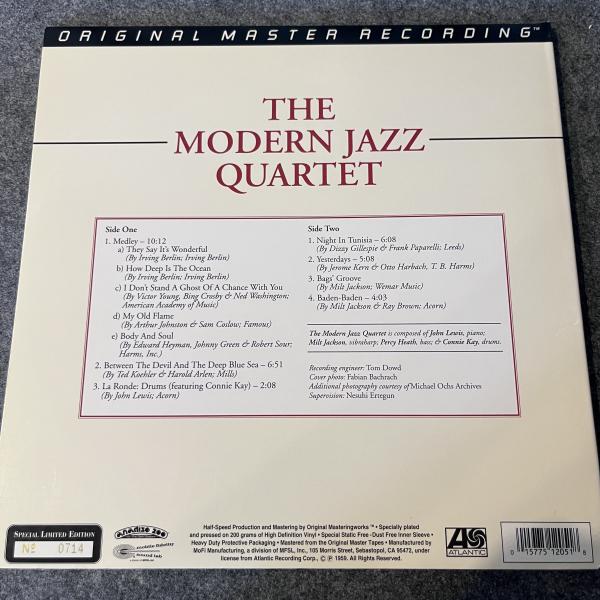 MODERN JAZZ QUARTET 