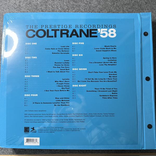 COLTRANE ´58 - THE PRESTIGE RECORDINGS 