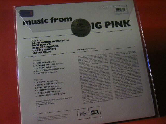 MUSIC FROM THE BIG PINK 