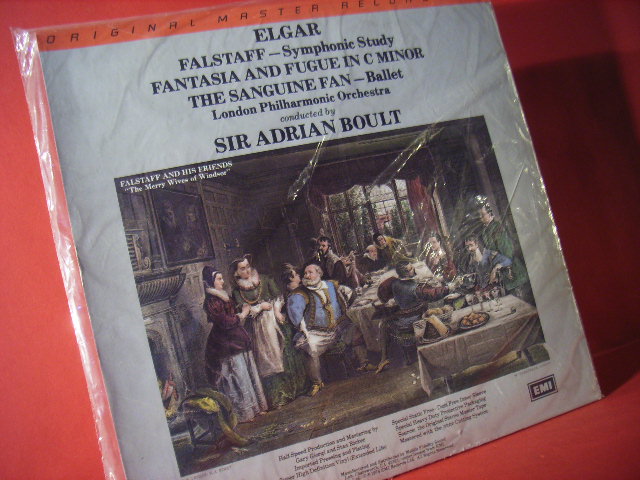 FALSTAFF SYMPHONY STUDY / THE SANGUINE FAN - BALLET / FANTASIA AND FUGUE IN C MINOR 