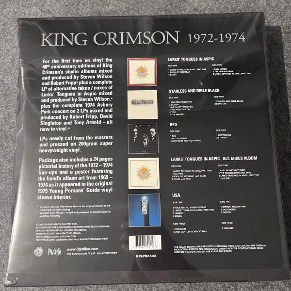 KING CRIMSON 1972-1974 