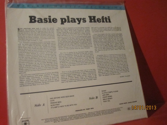 BASIE PLAYS HEFTI 