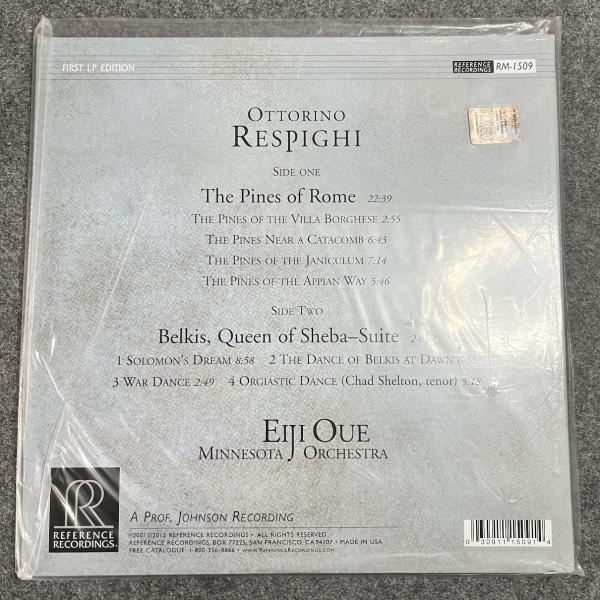 RESPIGHI - BELKIS, QUEENS OF SHEBA-SUITE / THE PINES OF ROME 