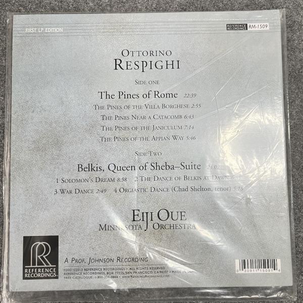 RESPIGHI - BELKIS, QUEENS OF SHEBA-SUITE / THE PINES OF ROME 